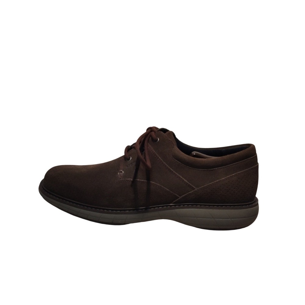 Merrell Black Slate Suede Oxford Shoes Mens 13 Brown Lace Up Dress Casual J94379